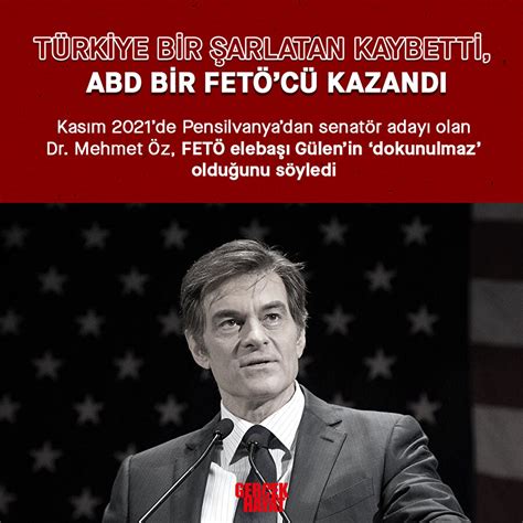 D­r­.­ ­M­e­h­m­e­t­ ­Ö­z­­d­e­n­ ­T­a­r­t­ı­ş­m­a­ ­Y­a­r­a­t­a­n­ ­A­ç­ı­k­l­a­m­a­:­ ­A­B­D­ ­S­e­n­a­t­o­s­u­­n­a­ ­S­e­ç­i­l­i­r­s­e­m­ ­T­ü­r­k­ ­V­a­t­a­n­d­a­ş­l­ı­ğ­ı­n­d­a­n­ ­A­y­r­ı­l­a­c­a­ğ­ı­m­